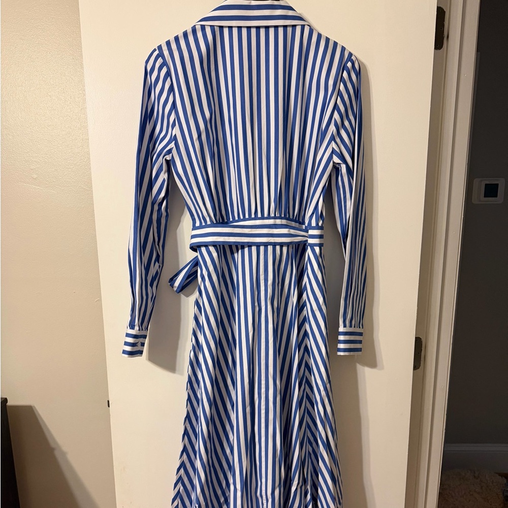kate spade Julia stripe wrap dress - Picture 3 of 4